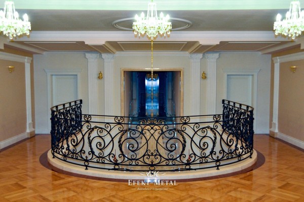klasyczna kuta balustrada royal